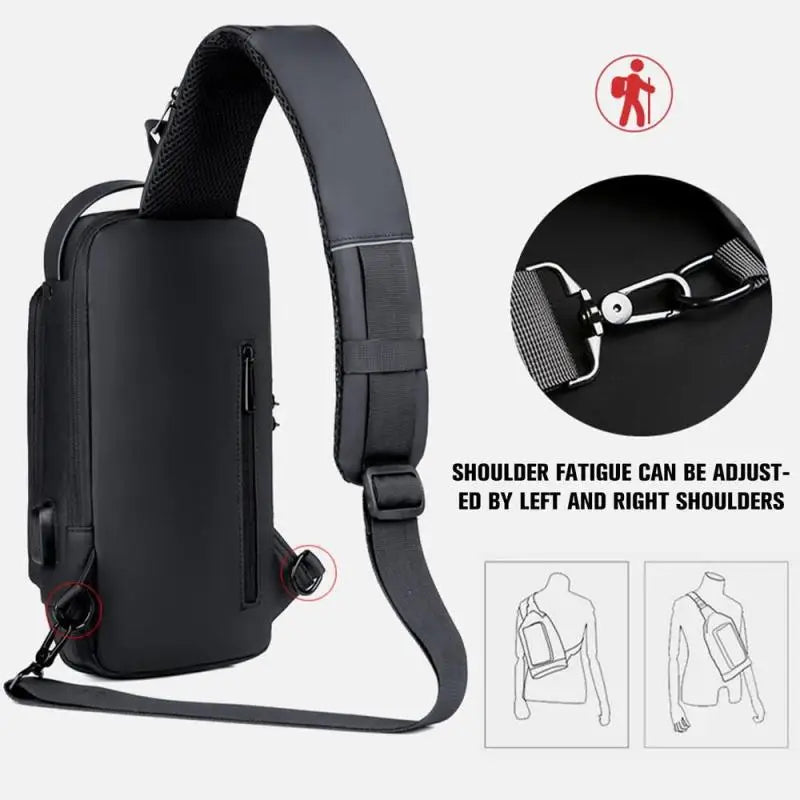 Anti Theft Chest Bag