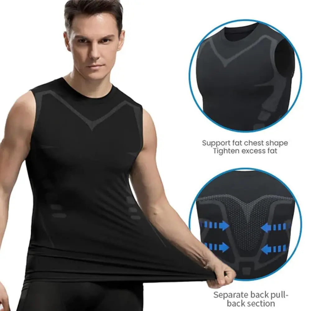 Men's Sports Skin-tight Vests