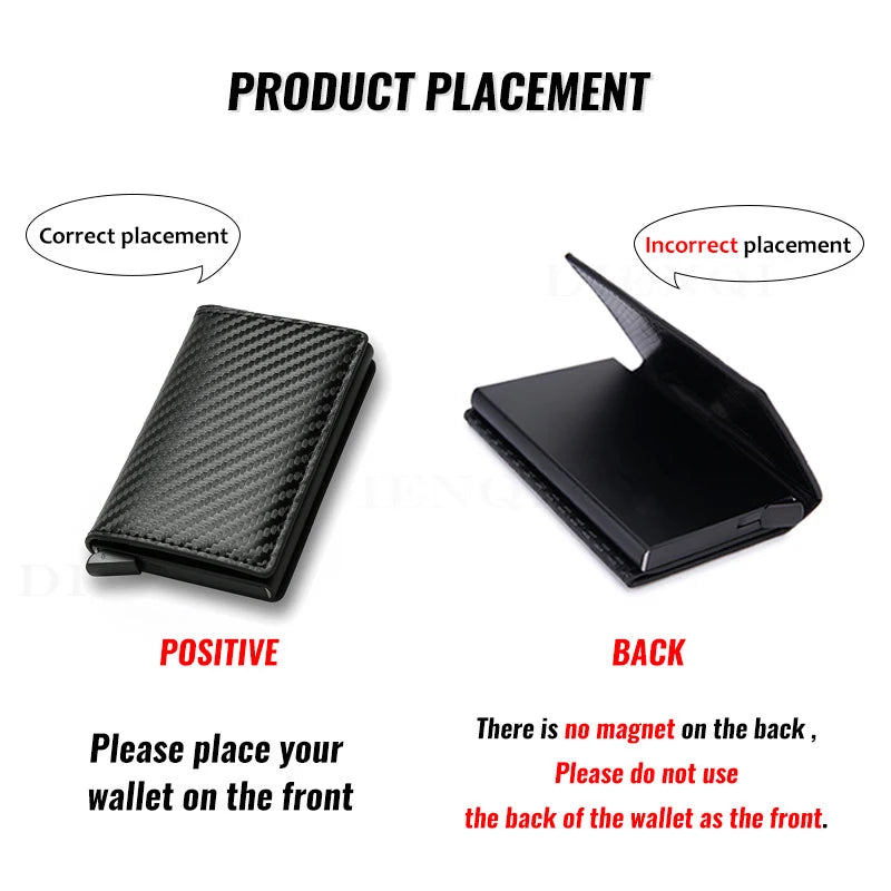 RFID Card Holder Men Wallets