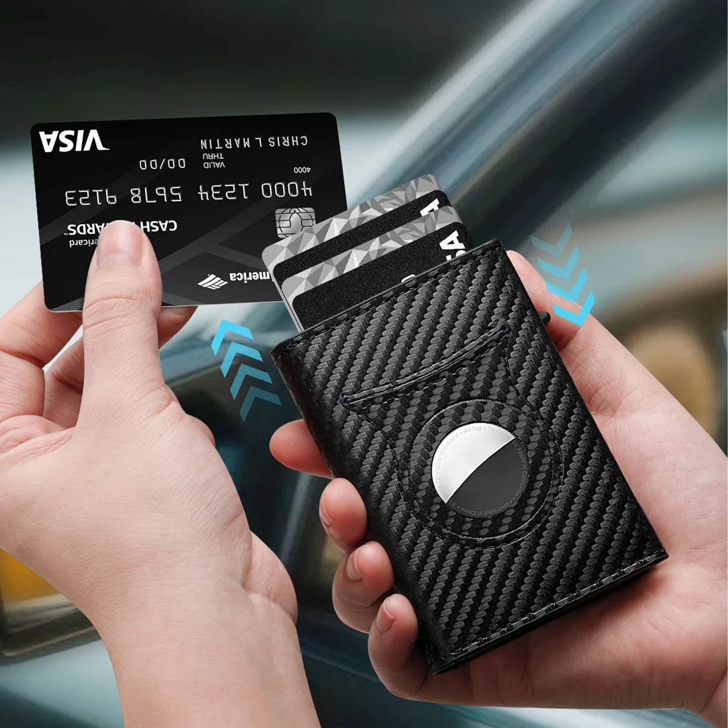 Carbon Fiber RFID Wallet